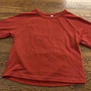 red pacsun shirt